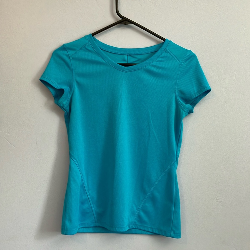 ❗️ last chance Women’s blue speed dri workout T size small